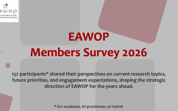 EAWOP Members Survey 2026